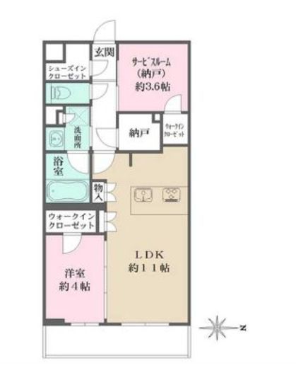 La Perla JiyugaokaⅡ (ラペルラ自由が丘Ⅱ) 103
