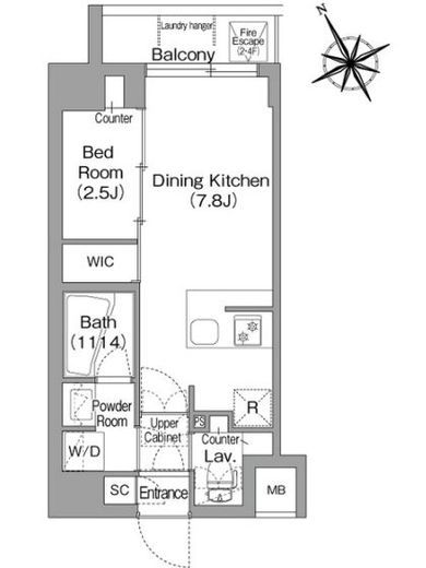 コンフォリア・リヴ平井MUTIO 306