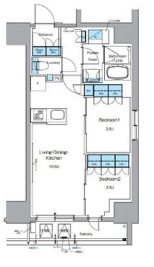 ルフォンプログレ上野御徒町 404