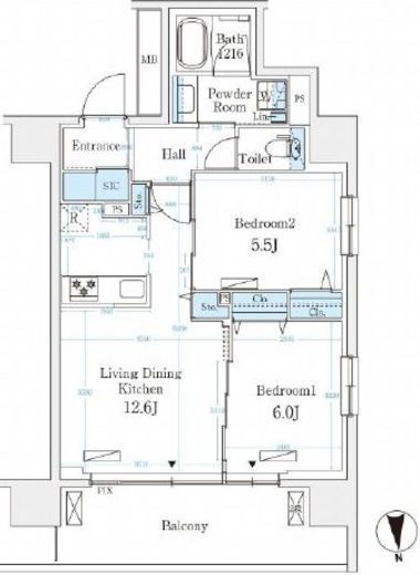 ハビテ本厚木 1204