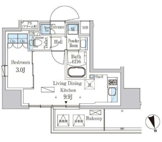 パークアクシス浦安 1305