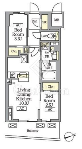 テラス北千住 202
