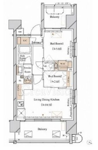 ブランシエスタ新丸子リバーフロント 407