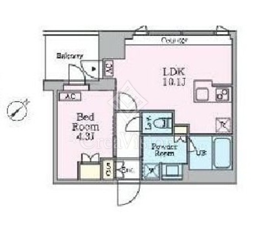 クレストコート旗の台 304