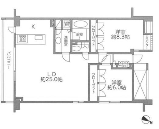 レジディア北新宿 203
