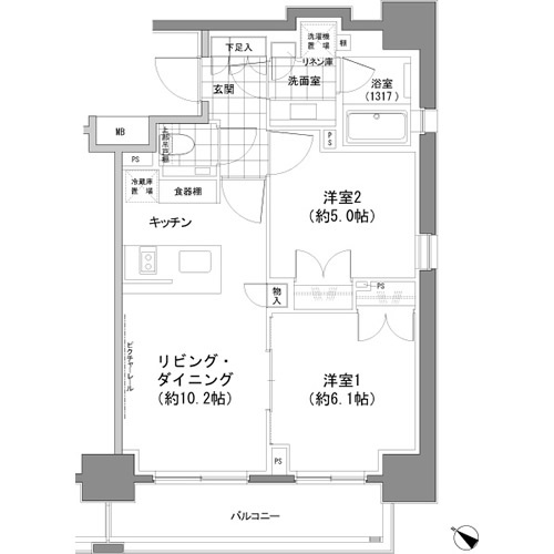 パークハビオ人形町 708
