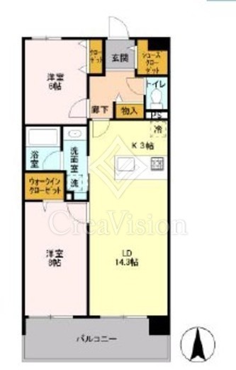 ロイヤルパークス梅島 214